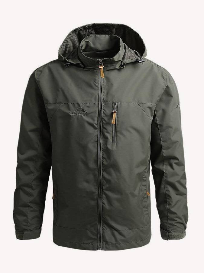 Herren Wasserdicht Jacken Mit Kapuze Windbreaker Winddicht Mantel