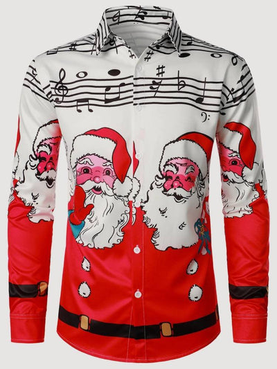 Musik Weihnachten Urlaub Serie Herren Shirts & Hemdenn&Shirts