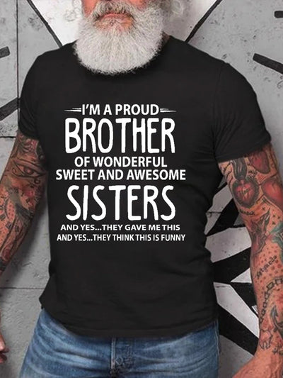 Ich bin ein stolzer Bruder Herren T-Shirt
